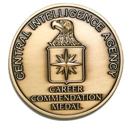 Career Commendation Medal From the Central Intelligence Agency