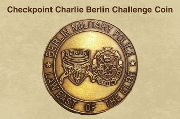 Checkpoint Charlie Berlin Challenge Coin