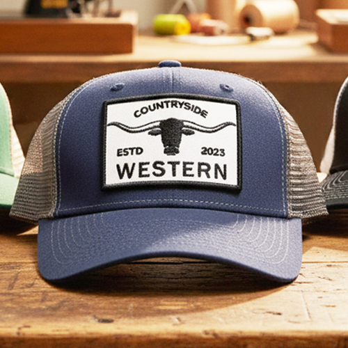 Custom Hats with Patch logo