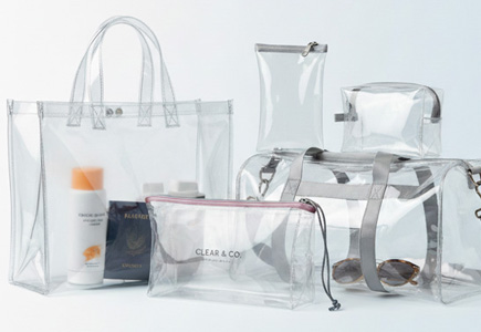Custom clear bags transparent
