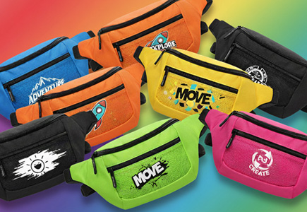 Custom fanny packs with logo