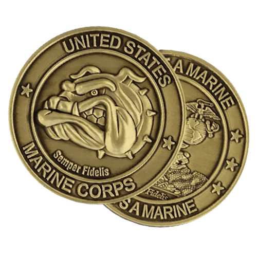 Custom Marine Corps Coin