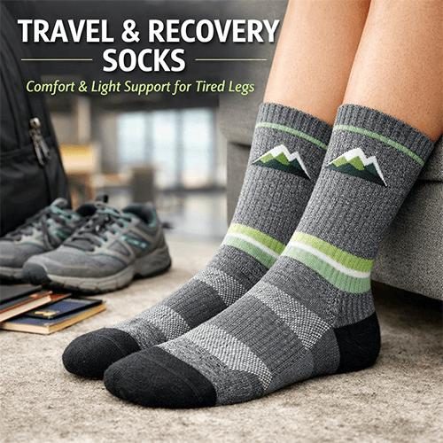 Custom Travel & Recovery Socks