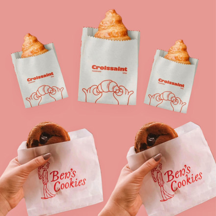 Custom Bakery Bags / Custom Bread Bags