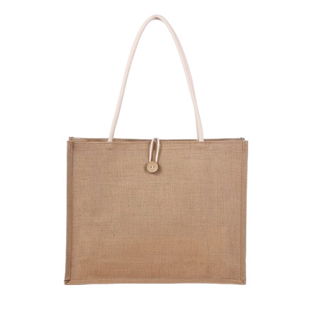 Convention & Giveaway Milan Jute Tote Bags / Long Handles