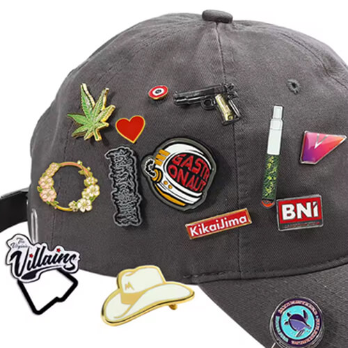 Custom Pins for Hat